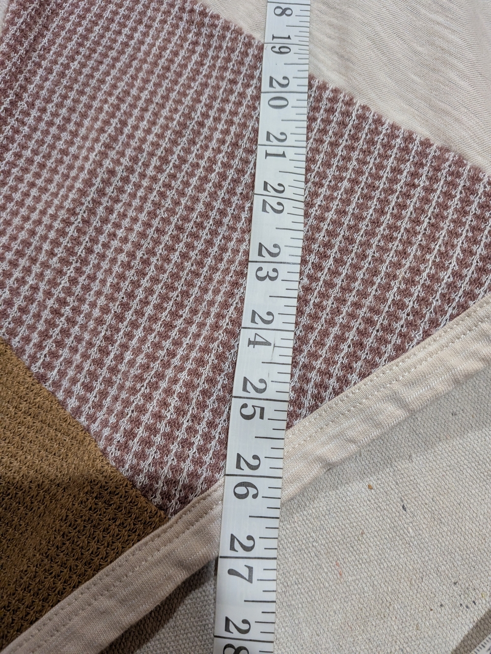Boho Draped Colorblock Cardigan - Picture 7 of 10